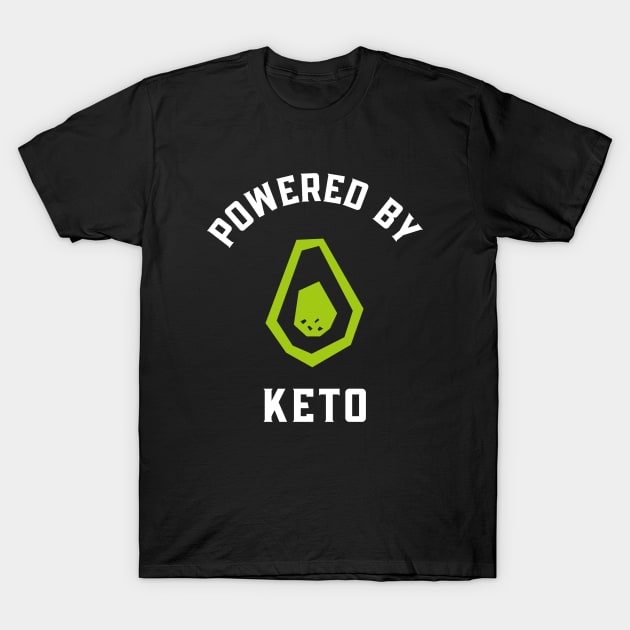 Powered By Keto T-Shirt by OldCamp